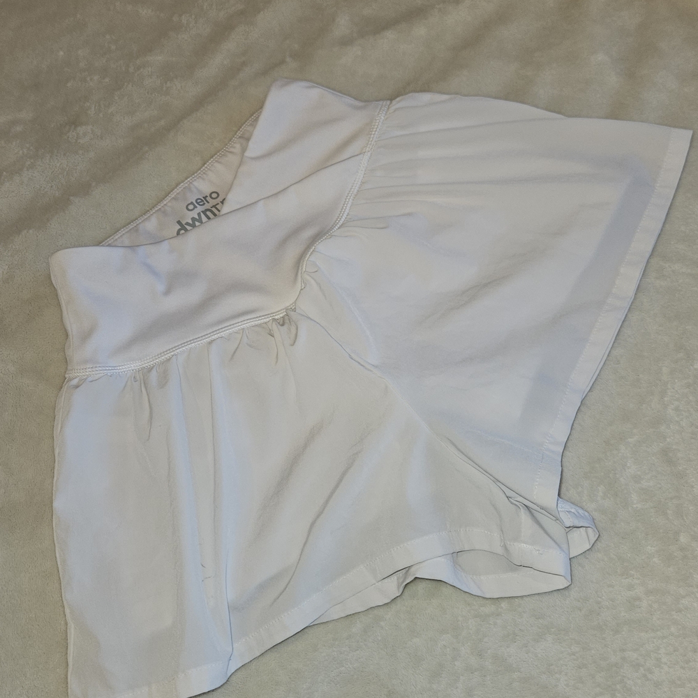 Aeropostale White Athletic Shorts